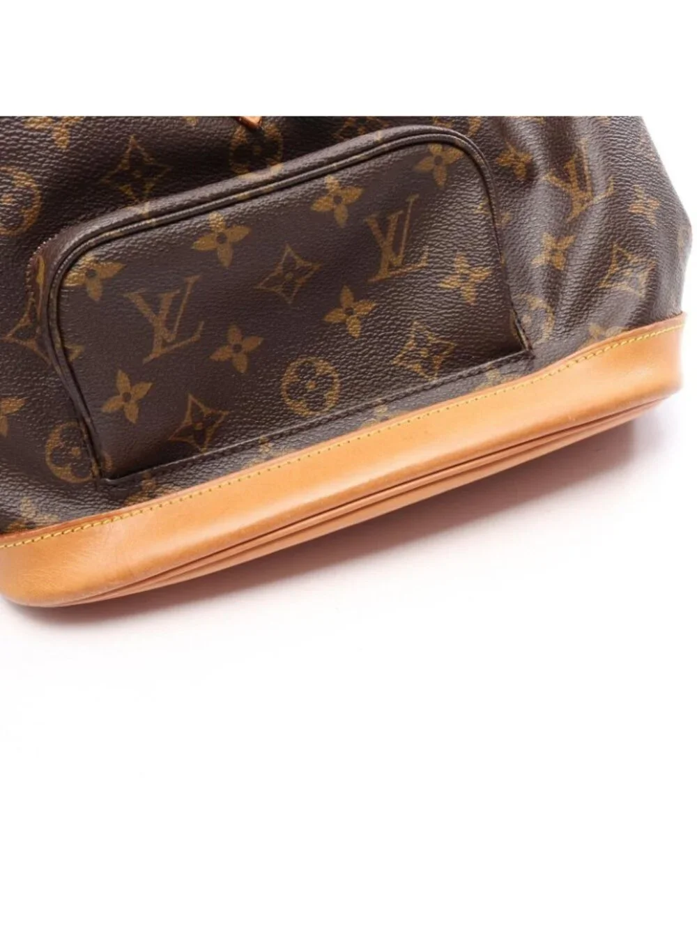Louis Vuitton Backpack Montsouris MM Canvas Leather